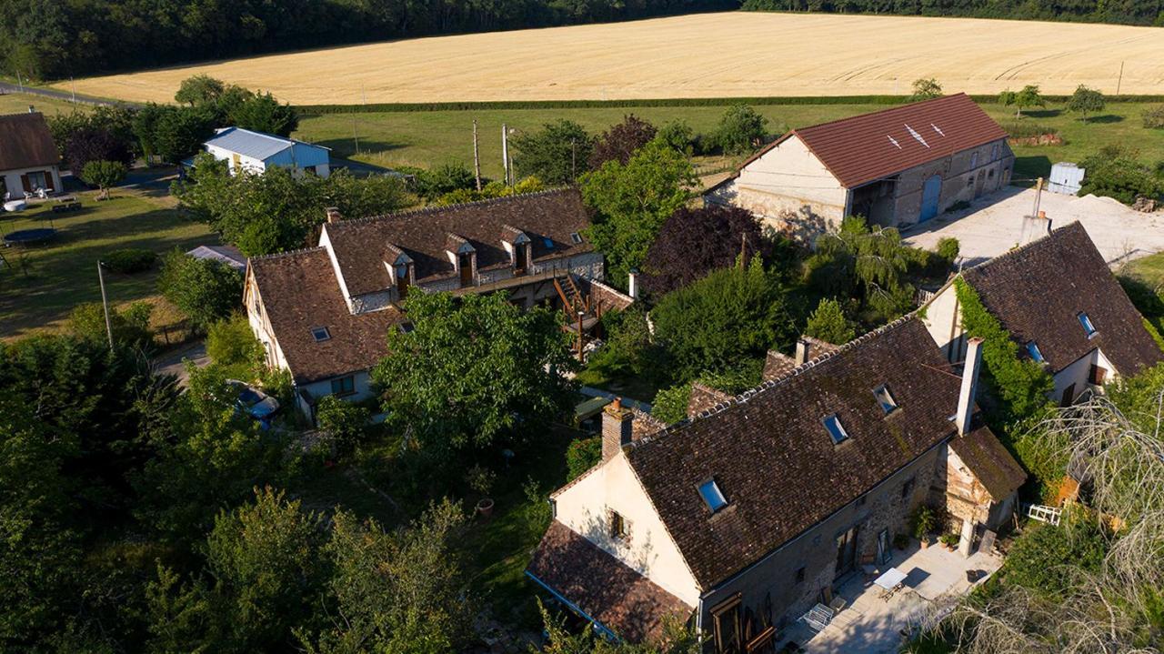 La Grange Des Blins Hotel Jouy  Exterior foto