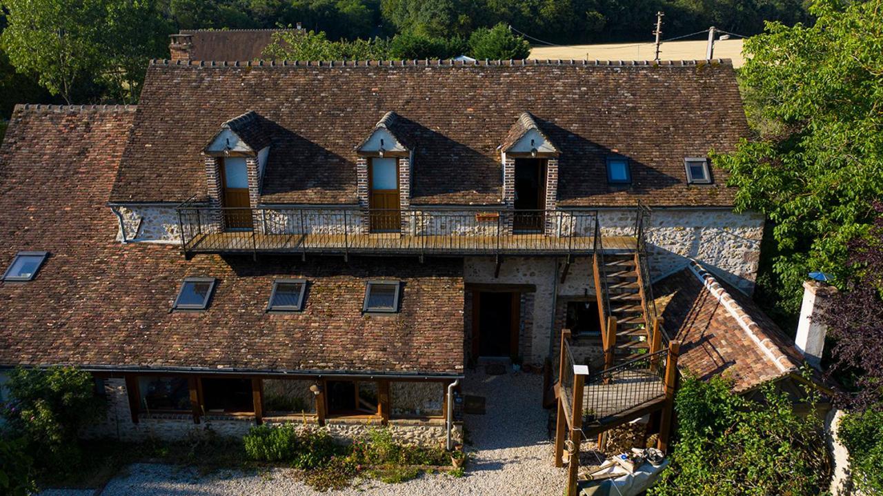 La Grange Des Blins Hotel Jouy  Exterior foto